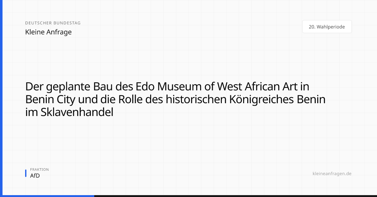 Der geplante Bau des Edo Museum of West African Art in Be... | Kleine ...